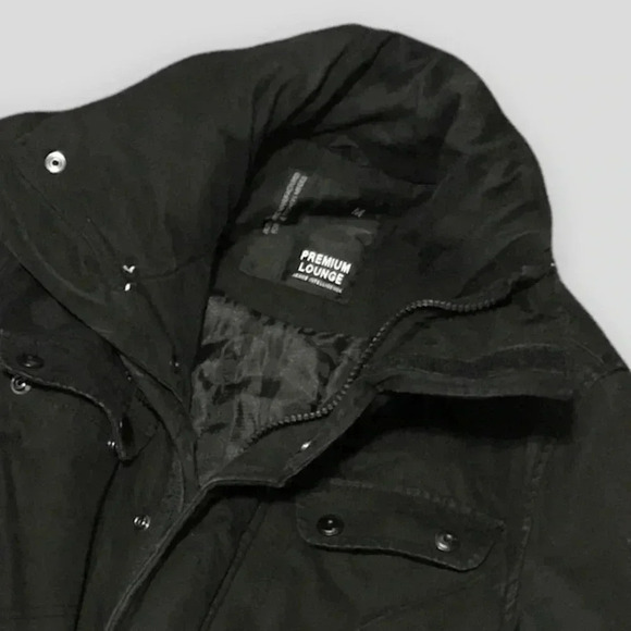 Black Premium Lounge  Mens Jacket - Picture 2 of 9